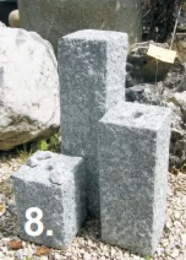 Granitsäulen 3-teilig [8] (Einzelstück)