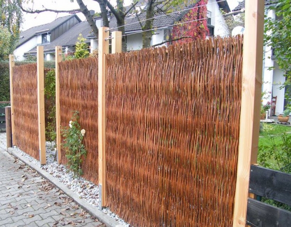 Sichtschutz Weide Utting150x120cm