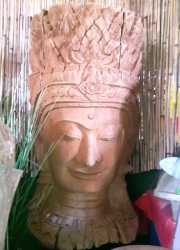 Buddha Kopf handgefertigt