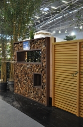 LIGNA Holzlege Corten | 200 x 100 x 38 cm