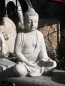Preview: Buddha sitzend weiß