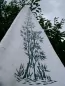 Preview: Bambus - Gartenfahne | L. 5,50 m | Satin