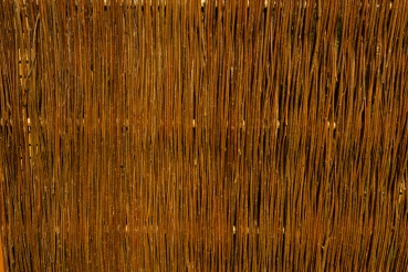 Weidenzaun natur, senkrecht geflochten