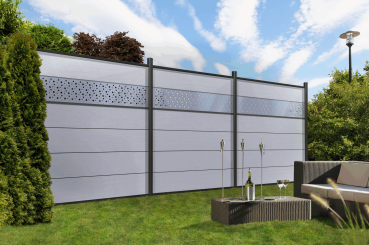 WPC System XL Sichtschutzelement div. Größen