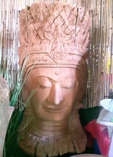 Buddha Kopf handgefertigt