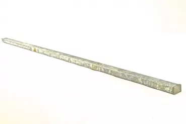 Eisenpfosten | verzinkt | rechteckig | 300 cm