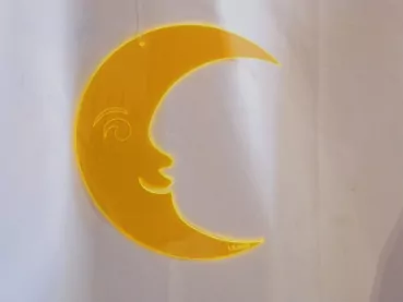 Sonnenfänger Mond mit Gesicht- Licht und Laune®