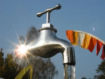 Kleiner Wasserhahn | Messing brüniert, poliert oder verchromt