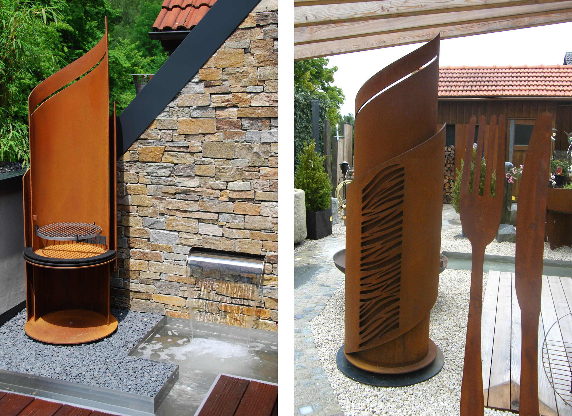 Feuerstelle / Grill „ROST“ Ausstellungstück