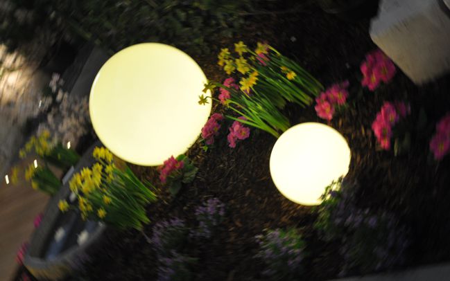 Moonlight® Kugelleuchte 55 cm weiss