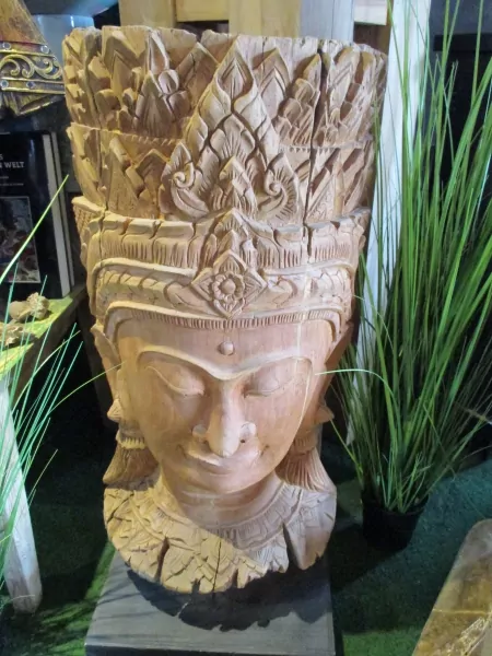 Buddha Kopf handgefertigt