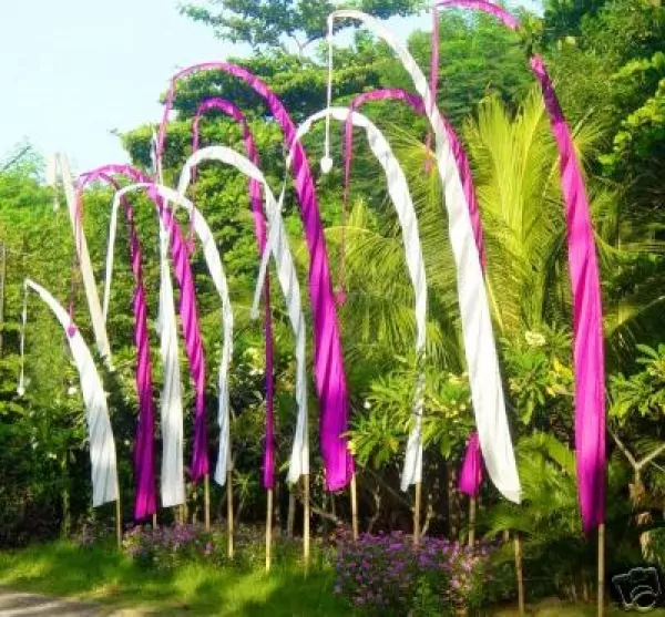 Gartenfahnen Balifahnen uni