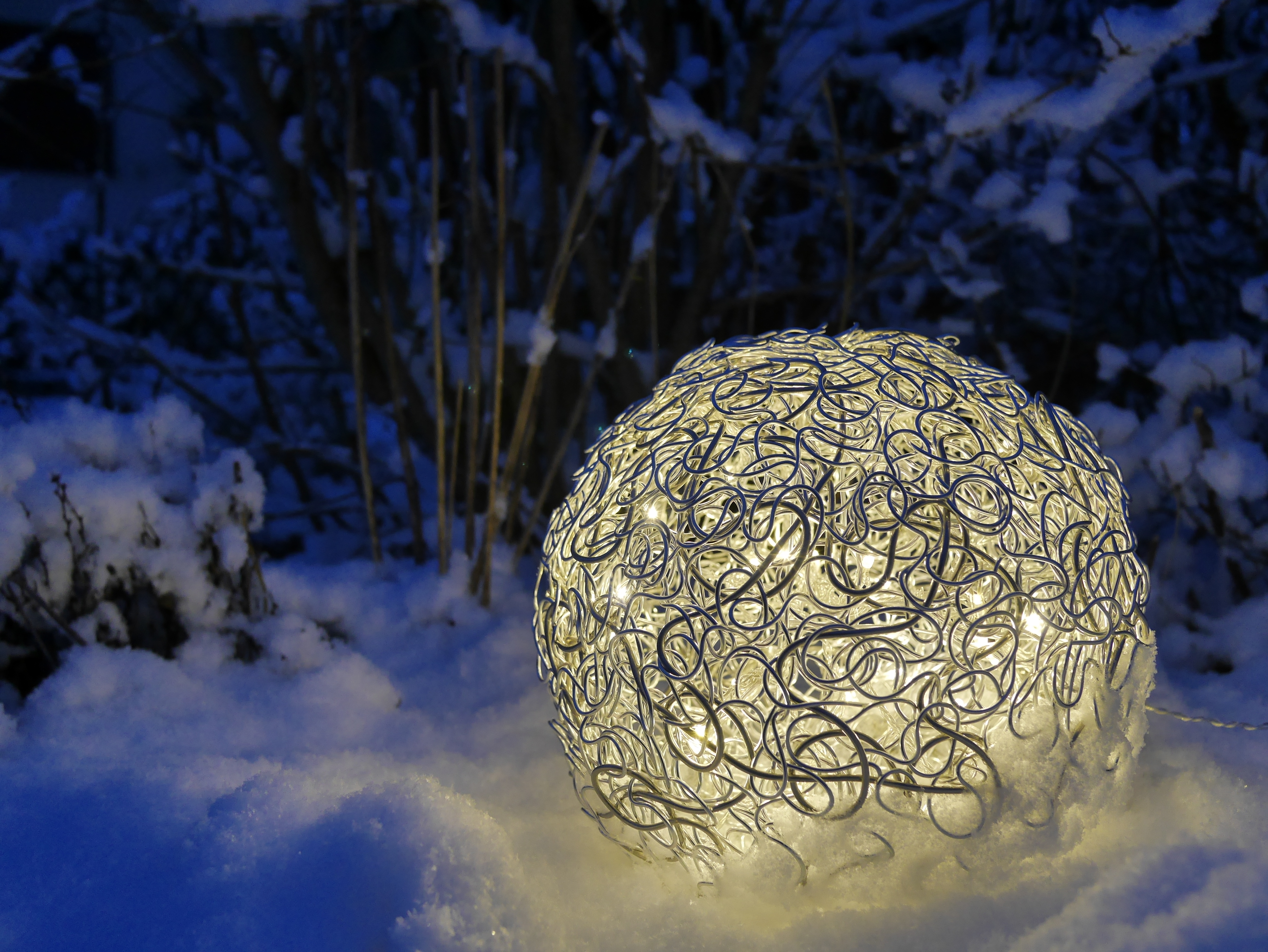 Designlampe TraVani® - Handarbeit -  D. 30 cm