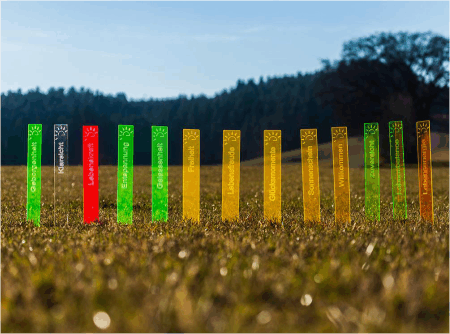 DenkMal - Leuchtstelen