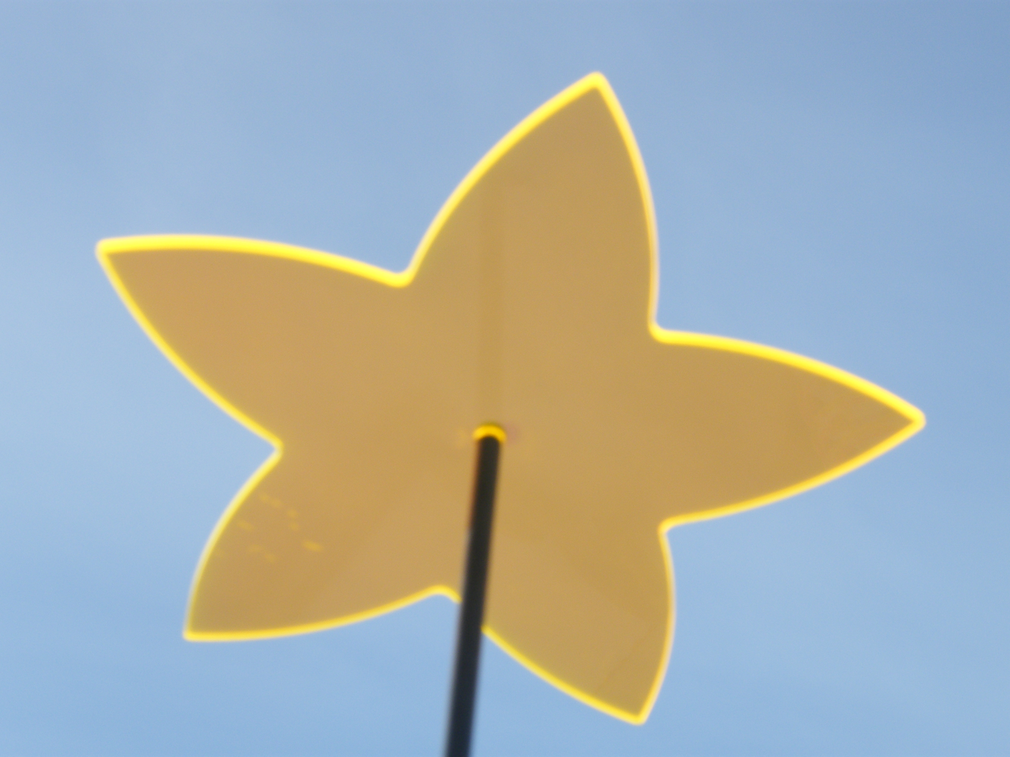 Blumenstern - Sonnenfänger - Licht und Laune® | 20cm | mit Kegelaufhängung