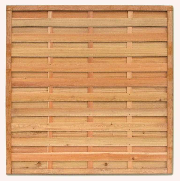 Holzelement geschlossen | 180 x 180 cm | Lärche