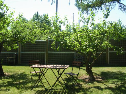 Lärmschutzwand | Grün B 200 x  H 90 cm