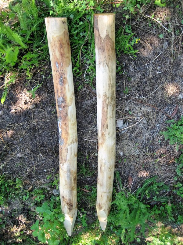 Trägerpfahl für Gartentor Rustical L 175 cm