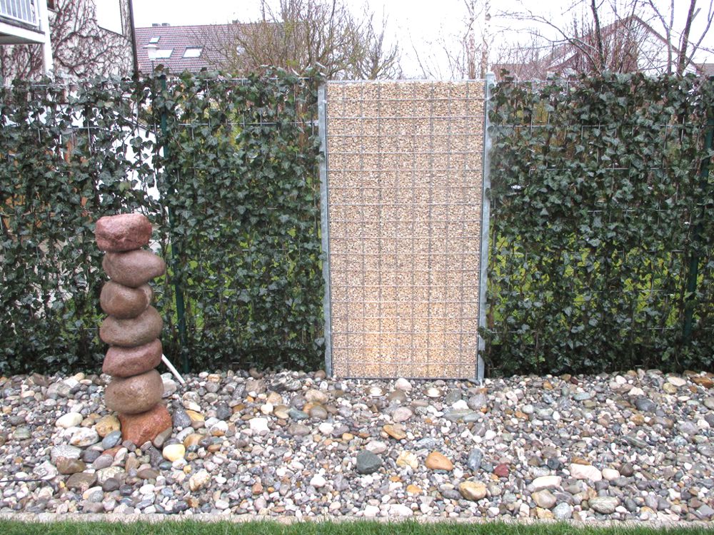 Verzinkte Gabione | 4cm tief | 180 x 90 cm