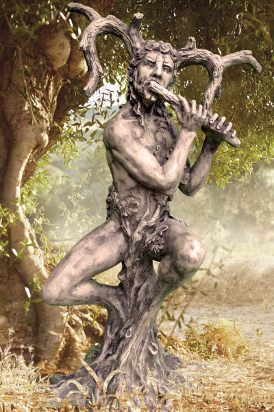 Steinfigur | Baumhüter Eiche | H. 137 cm