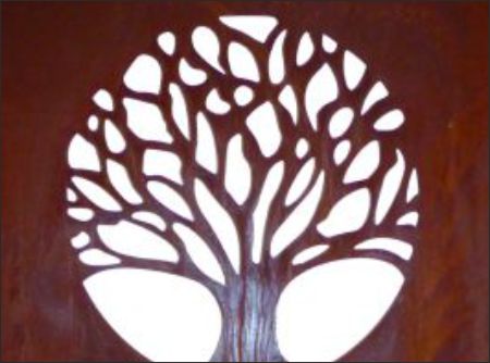 Sichtschutz aus Edelrost