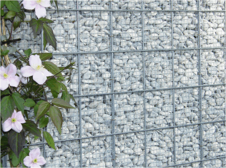 Gabione Classic - nur 4 cm tief