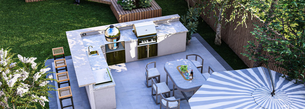 © imran's creation/Shutterstock.com Outdoorküche planen - Mit diesen Tipps gestalten Sie den perfekten Kochplatz im Freien