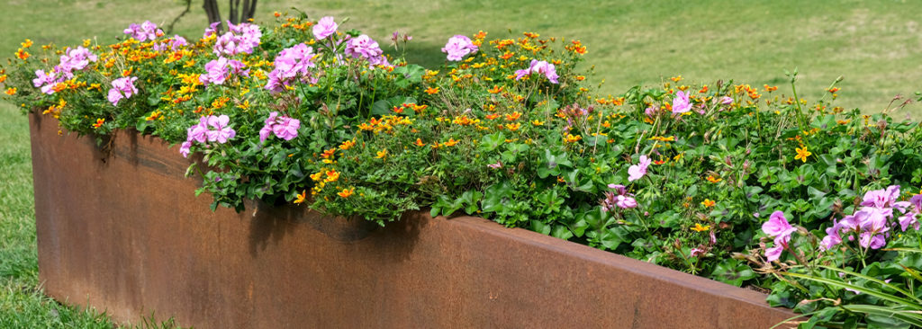 Rost im Garten – Cortenstahl richtig pflegen & einsetzen